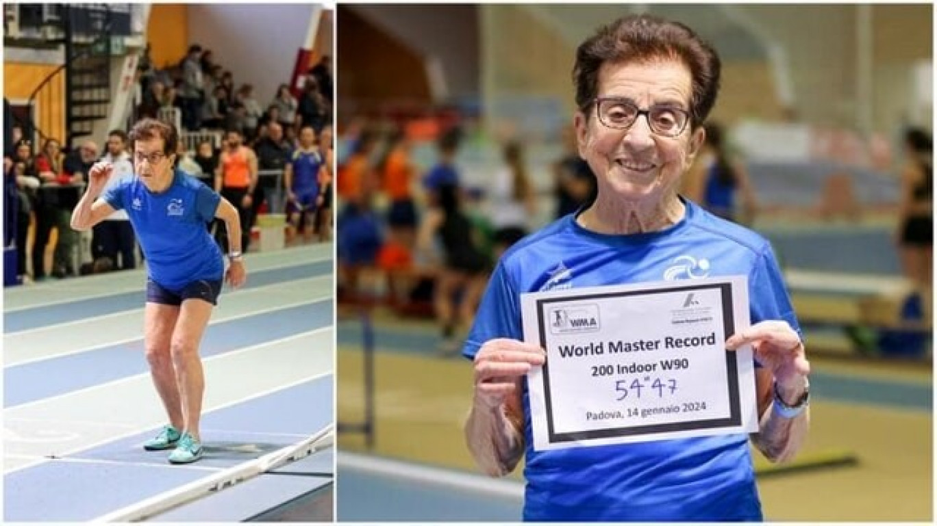 Emma Maria Mazzenga: a 92 anni corre più veloce del tempo